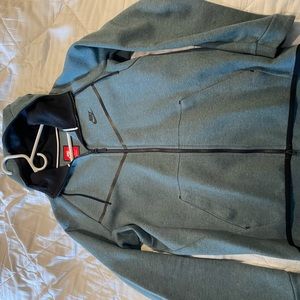 Olive Green Nike Tech Zip-Up